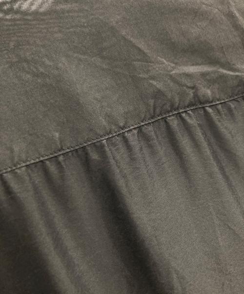 CURRENTAGE（カレンテージ）CURRENTAGE (カレンテージ) バンドカラーシャツ ブラック サイズ:3の古着・服飾アイテム