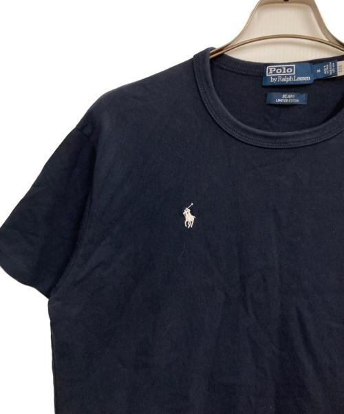 POLO RALPH LAUREN（ポロ・ラルフローレン）POLO RALPH LAUREN (ポロ・ラルフローレン) BEAMS (ビームス) 逆ポニーTシャツ ネイビー サイズ:Mの古着・服飾アイテム