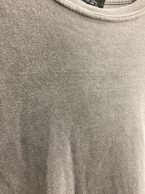 stussy（ステューシー）stussy (ステューシー) BABYLON ON FIRE TEE グレー サイズ:Lの古着・服飾アイテム