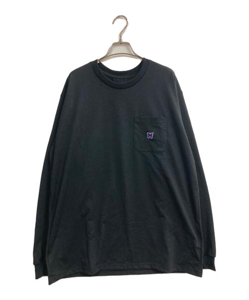 Needles（ニードルズ）Needles (ニードルズ) L/S Crew Neck Tee ブラック サイズ:Ｍの古着・服飾アイテム