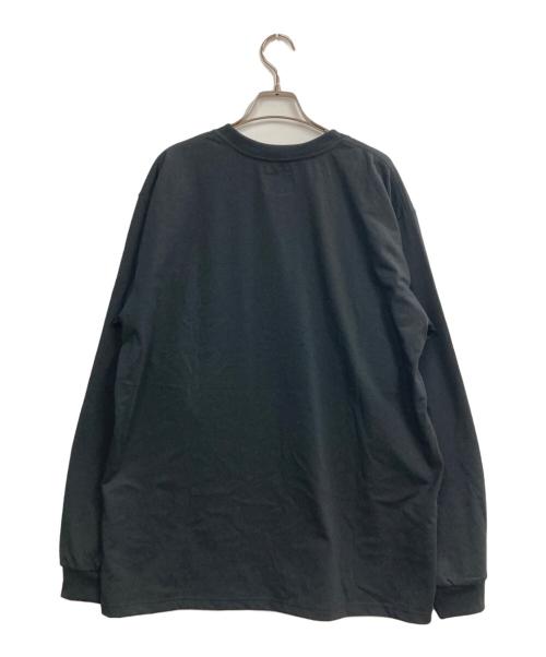 Needles（ニードルズ）Needles (ニードルズ) L/S Crew Neck Tee ブラック サイズ:Ｍの古着・服飾アイテム
