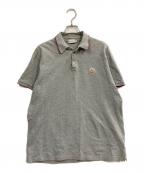 MONCLERモンクレール）の古着「MAGLIA POLO SHIRT」｜グレー