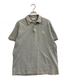 MONCLER（モンクレール）の古着「MAGLIA POLO SHIRT」｜グレー