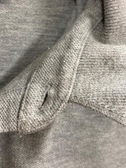 MONCLER（モンクレール）MONCLER (モンクレール) MAGLIA POLO SHIRT グレー サイズ:XLの古着・服飾アイテム