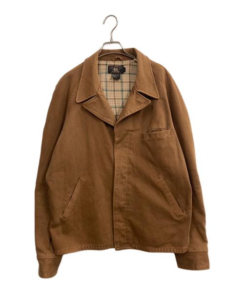 RRL（ダブルアールエル）RRL (ダブルアールエル) コットンツイルジャケット ブラウン サイズ:Lの古着・服飾アイテム