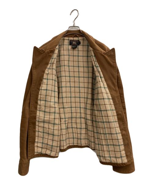 RRL（ダブルアールエル）RRL (ダブルアールエル) コットンツイルジャケット ブラウン サイズ:Lの古着・服飾アイテム