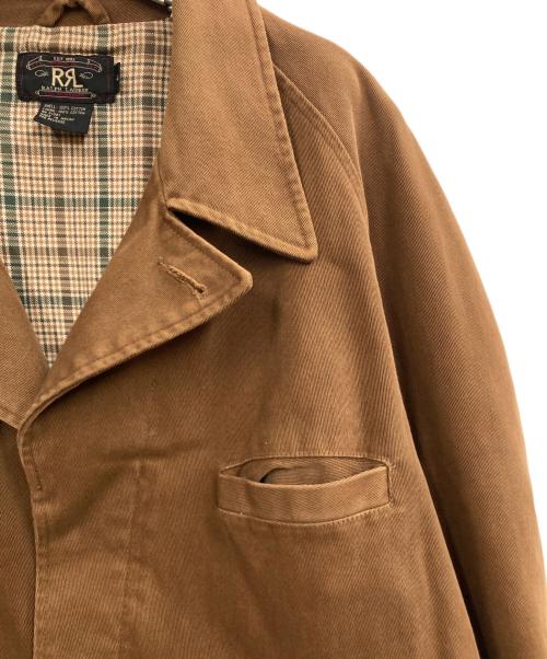 RRL（ダブルアールエル）RRL (ダブルアールエル) コットンツイルジャケット ブラウン サイズ:Lの古着・服飾アイテム