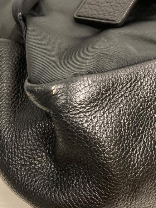 COACH（コーチ）COACH (コーチ) レザーリュック ブラックの古着・服飾アイテム