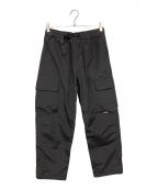 stussyステューシー）の古着「SOLID TAPED SEAM CARGO PANT」｜ブラック