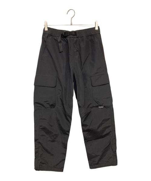 stussy（ステューシー）stussy (ステューシー) SOLID TAPED SEAM CARGO PANT ブラック サイズ:Ｓの古着・服飾アイテム