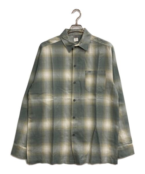 CalTop（キャルトップ）CalTop (キャルトップ) チェックシャツ グレー サイズ:Ｍの古着・服飾アイテム