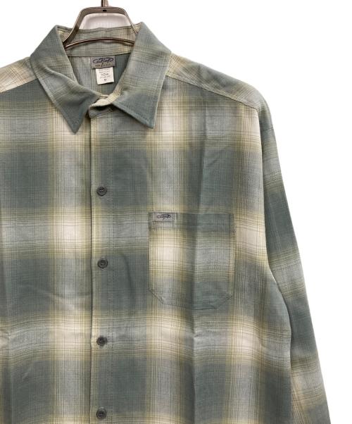 CalTop（キャルトップ）CalTop (キャルトップ) チェックシャツ グレー サイズ:Ｍの古着・服飾アイテム