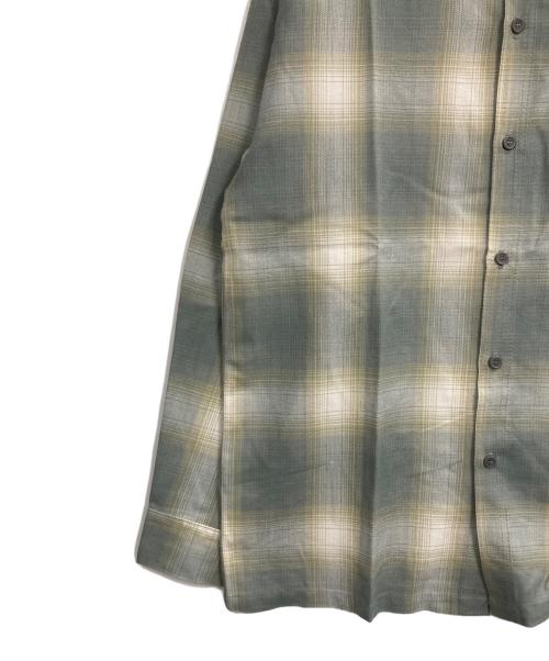 CalTop（キャルトップ）CalTop (キャルトップ) チェックシャツ グレー サイズ:Ｍの古着・服飾アイテム