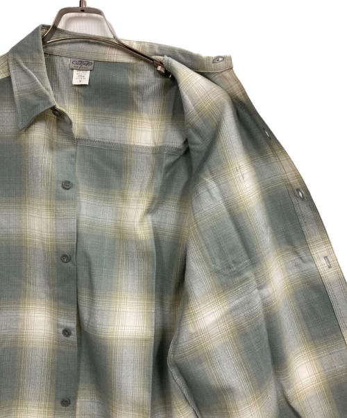 CalTop（キャルトップ）CalTop (キャルトップ) チェックシャツ グレー サイズ:Ｍの古着・服飾アイテム