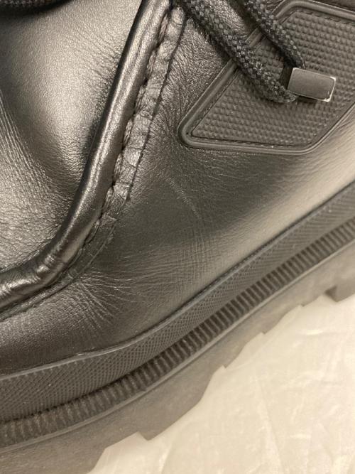 MONCLER（モンクレール）MONCLER (モンクレール) MON LOAFERS SHOES ブラック サイズ:42(27cm)の古着・服飾アイテム