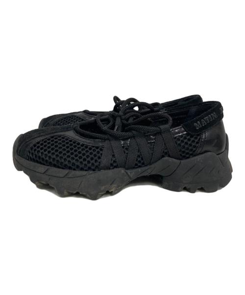 Matin Kim（マーティン・キム）Matin Kim (マーティン・キム) スニーカー ブラック サイズ:23の古着・服飾アイテム