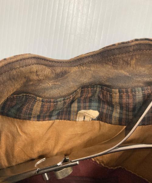 WOOLRICH（ウールリッチ）WOOLRICH (ウールリッチ) チェックコットンジャケット ブラウン サイズ:Sの古着・服飾アイテム