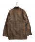 WOOLRICH (ウールリッチ) チェックコットンジャケット ブラウン サイズ:S：10000円