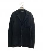 PRADAプラダ）の古着「バージンウールニット3Bジャケット」｜ブラック