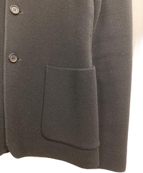 PRADA（プラダ）PRADA (プラダ) バージンウールニット3Bジャケット ブラック サイズ:46の古着・服飾アイテム
