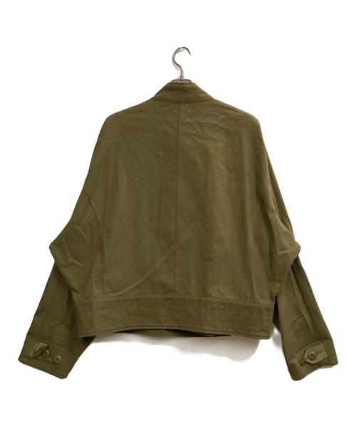 WudgeBOY（ワッジボーイ）WudgeBoy (ワッジボーイ) 22AW motorcycle jacket カーキ サイズ:Fの古着・服飾アイテム