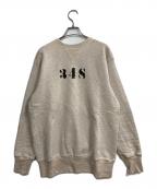 WAREHOUSEウエアハウス）の古着「両Vガゼットフリーダムスリーブスウェット」｜アイボリー