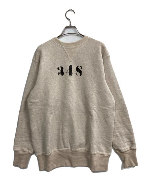 WAREHOUSE（ウエアハウス）WAREHOUSE (ウエアハウス) 両Vガゼットフリーダムスリーブスウェット アイボリー サイズ:34の古着・服飾アイテム