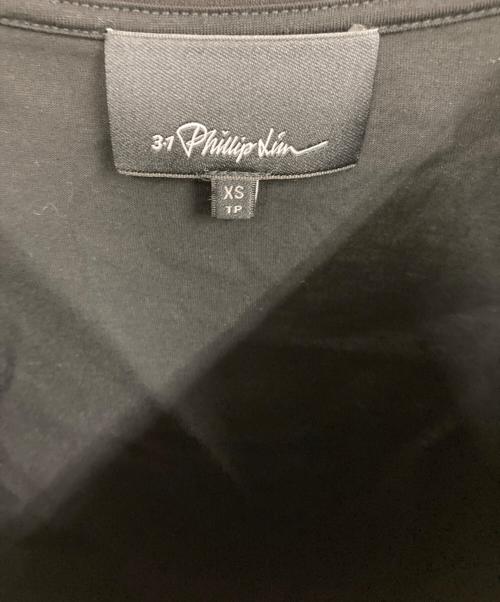 3.1 phillip lim（スリーワンフィリップリム）3.1 phillip lim (スリーワンフィリップリム) Tシャツ ブラック サイズ:XLの古着・服飾アイテム