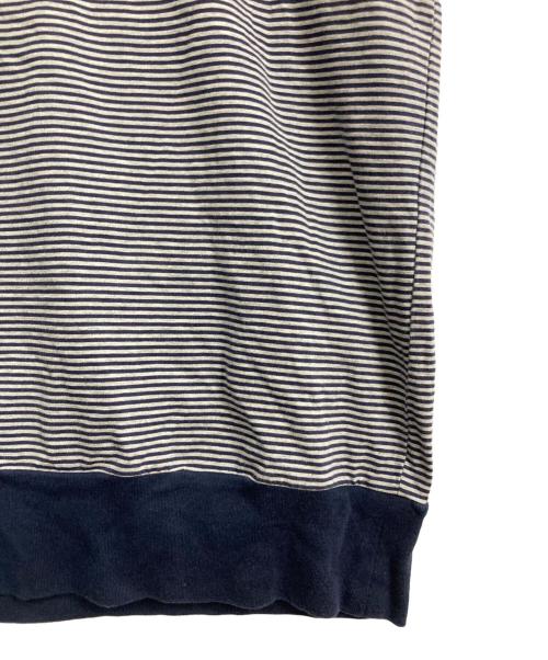 kolor/BEACON（カラービーコン）kolor/BEACON (カラービーコン) ボーダーTシャツ ネイビー サイズ:1の古着・服飾アイテム