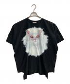 Vivienne Westwood RED LABELヴィヴィアンウエストウッドレッドレーベル）の古着「CAT PRINT TEE」｜ブラック