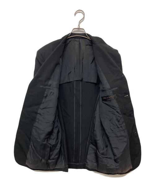 COMME des GARCONS HOMME（コムデギャルソン オム）COMME des GARCONS HOMME (コムデギャルソン オム) ウールギャバテーラードジャケット ブラック サイズ:Sの古着・服飾アイテム
