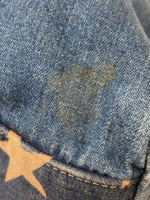 Hysteric Glamour（ヒステリックグラマー）Hysteric Glamour (ヒステリックグラマー) スターデニムトートバッグ ブルーの古着・服飾アイテム