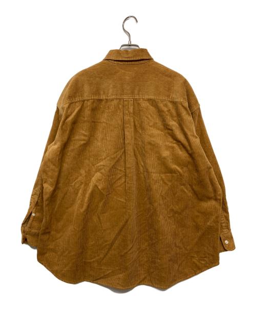 POLO RALPH LAUREN（ポロ・ラルフローレン）POLO RALPH LAUREN (ポロ・ラルフローレン) ビックコットンコーデュロイシャツ キャメル サイズ:XSの古着・服飾アイテム