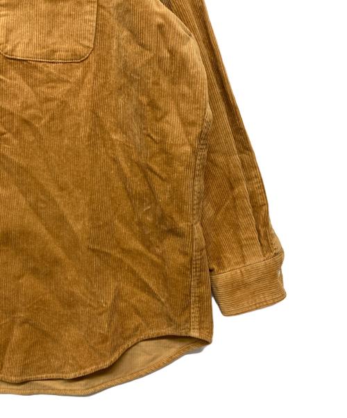 POLO RALPH LAUREN（ポロ・ラルフローレン）POLO RALPH LAUREN (ポロ・ラルフローレン) ビックコットンコーデュロイシャツ キャメル サイズ:XSの古着・服飾アイテム