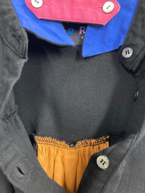 RRR（トリプルアール）RRR (トリプルアール) シャツワンピース ブラック サイズ:Freeの古着・服飾アイテム