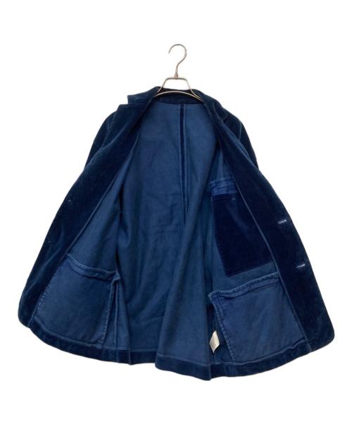 Porter Classic（ポータークラシック）Porter Classic (ポータークラシック) CORDUROY CLASSIC JACKET 2019 ブルー サイズ:Lの古着・服飾アイテム