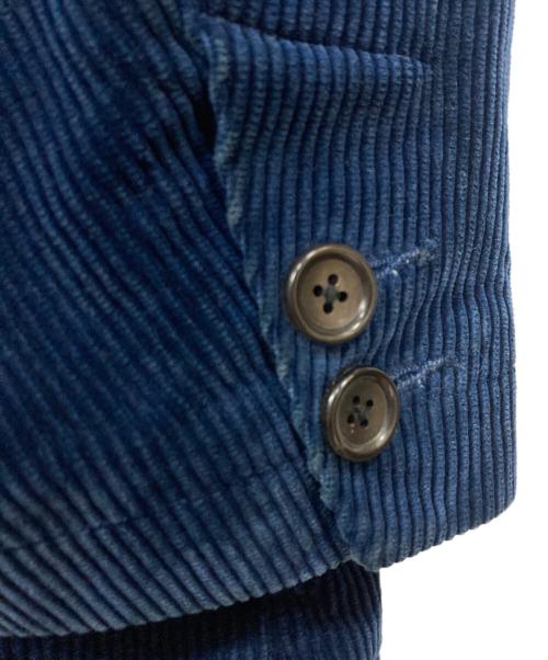 Porter Classic（ポータークラシック）Porter Classic (ポータークラシック) CORDUROY CLASSIC JACKET 2019 ブルー サイズ:Lの古着・服飾アイテム