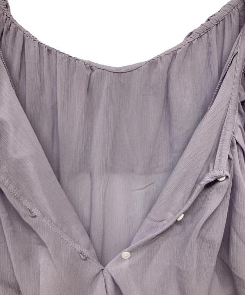 Snidel（スナイデル）Snidel (スナイデル) シフォンフリルミニコンビワンピース ラベンダー サイズ:1 未使用品の古着・服飾アイテム
