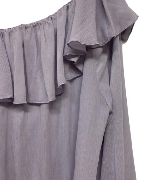 Snidel（スナイデル）Snidel (スナイデル) シフォンフリルミニコンビワンピース ラベンダー サイズ:1 未使用品の古着・服飾アイテム