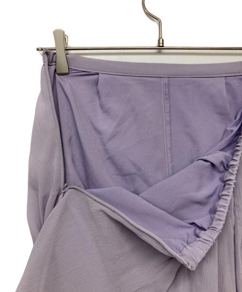 Snidel（スナイデル）Snidel (スナイデル) シフォンフリルミニコンビワンピース ラベンダー サイズ:1 未使用品の古着・服飾アイテム