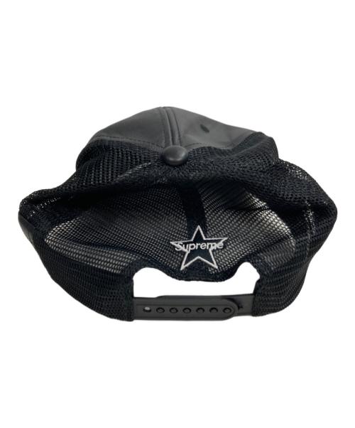 VANSON（バンソン）VANSON (バンソン) SUPREME (シュプリーム) LEATHER CAP ブラックの古着・服飾アイテム