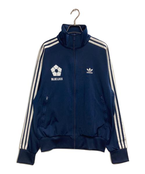 adidas（アディダス）adidas (アディダス) ■ブルーロック トラックトップ ミヒャエル・カイザー ネイビー サイズ:XL 未使用品の古着・服飾アイテム