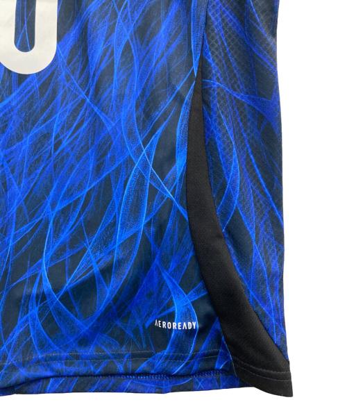 adidas（アディダス）adidas (アディダス) 日本代表ユニフォームカスタマイズ 糸師 凛 ネイビー サイズ:L 未使用品の古着・服飾アイテム