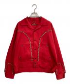 CREAM SODAクリームソーダ）の古着「ウエスタンジャケット」｜レッド