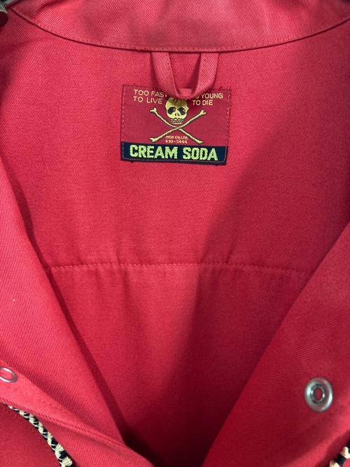 CREAM SODA（クリームソーダ）CREAM SODA (クリームソーダ) ウエスタンジャケット レッド サイズ:Freeの古着・服飾アイテム