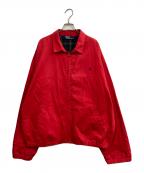 POLO RALPH LAURENポロ・ラルフローレン）の古着「スイングトップ」｜レッド