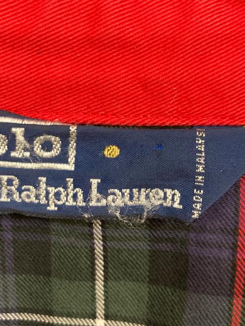 POLO RALPH LAUREN（ポロ・ラルフローレン）POLO RALPH LAUREN (ポロ・ラルフローレン) スイングトップ レッド サイズ:XLの古着・服飾アイテム