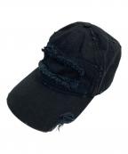 DIESELディーゼル）の古着「C-THURS キャップ」｜ブラック