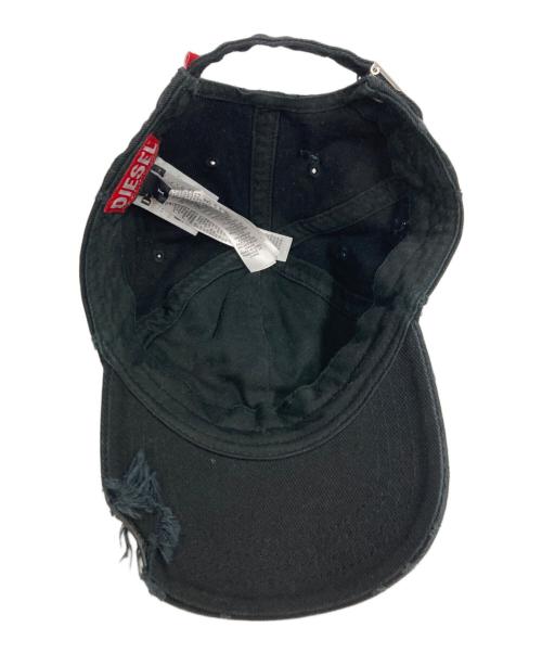 DIESEL（ディーゼル）DIESEL (ディーゼル) C-THURS キャップ ブラックの古着・服飾アイテム