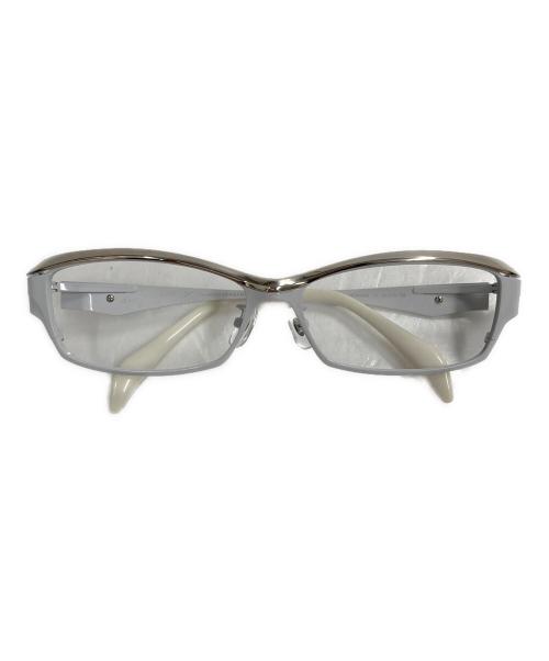 samurai sho（サムライ翔）SAMURAI SHO (サムライ翔) メタルフレーム  アイウェア ホワイトの古着・服飾アイテム